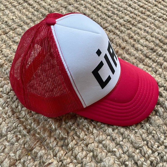 CLAIRE V TRUCKER HAT Red Ciao - Picture 3 of 6